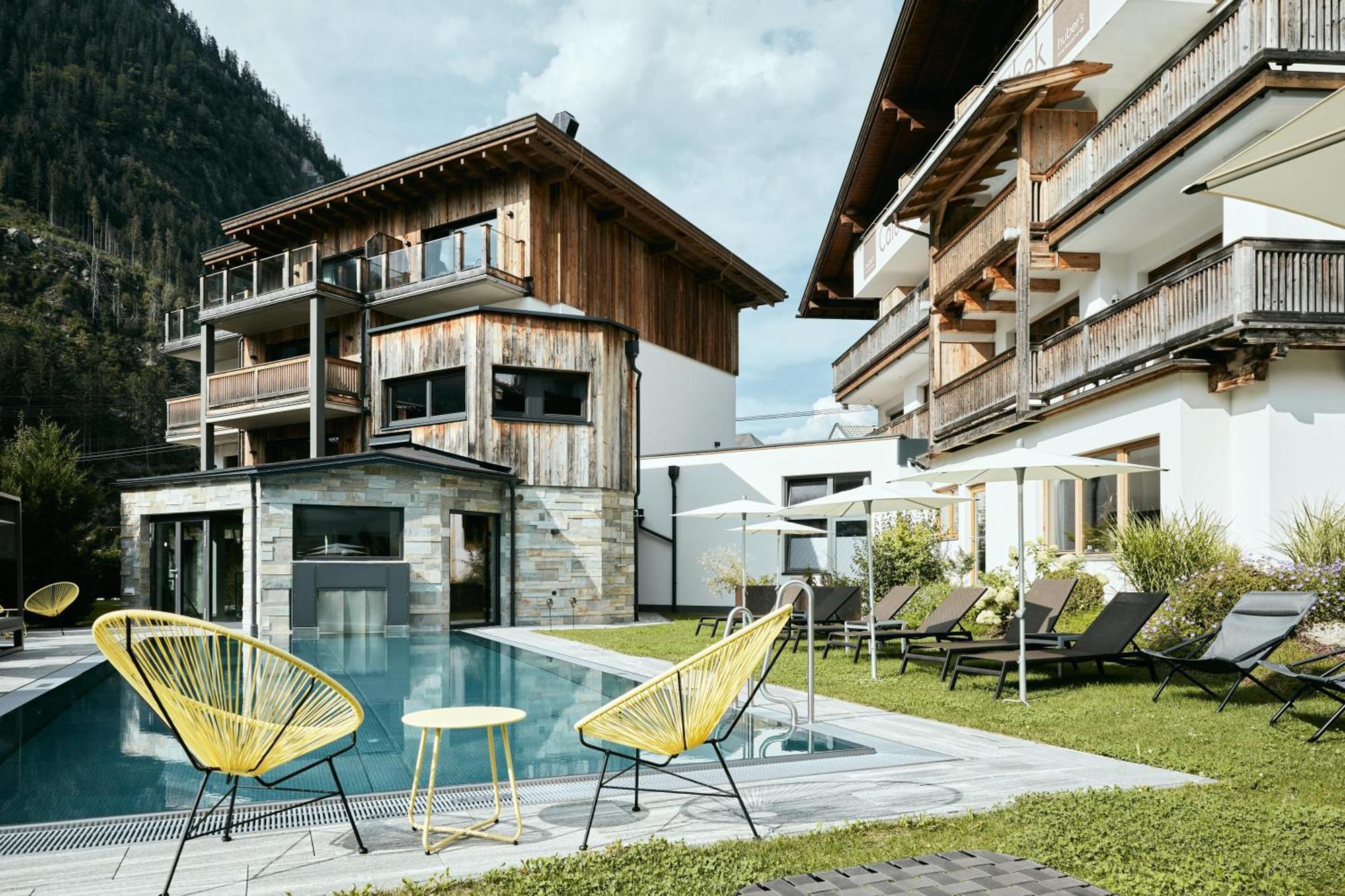 Huber'S Boutiquehotel Mayrhofen Exterior foto
